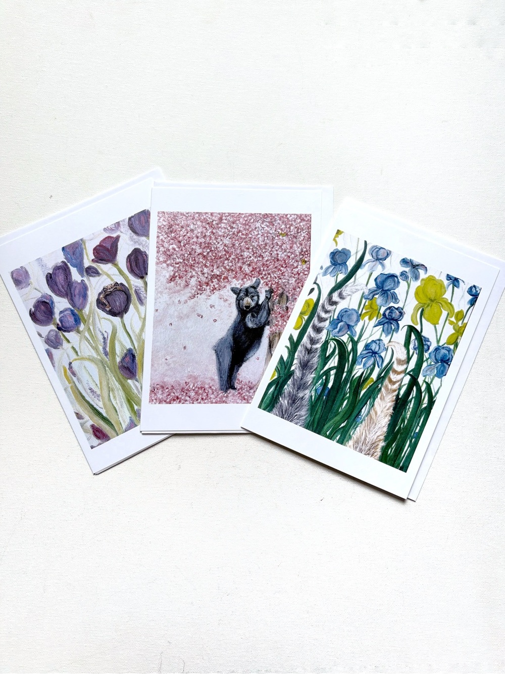 NWT Set of Blank Inside Note Cards Prints of Original Art